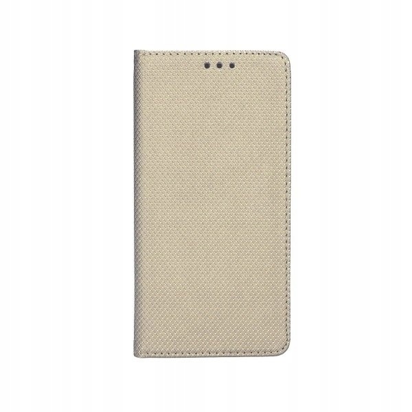 Etui Smart Magnet book Samsung S21+złoty/gold