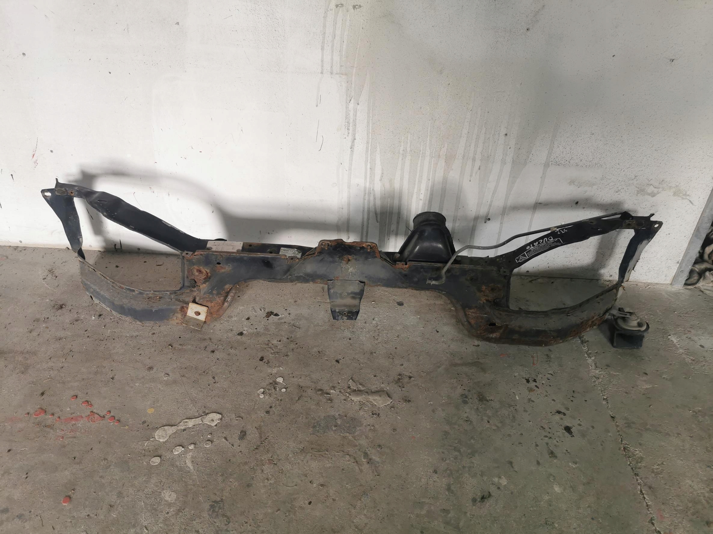support panel for radiators pillar FIAT DUCATO II 02-06