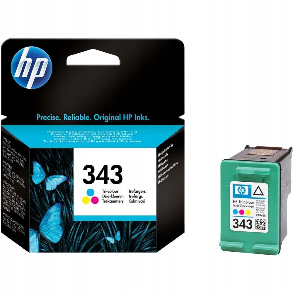 Atramentová kazeta Hp 343 C8766EE, trojfarebná
