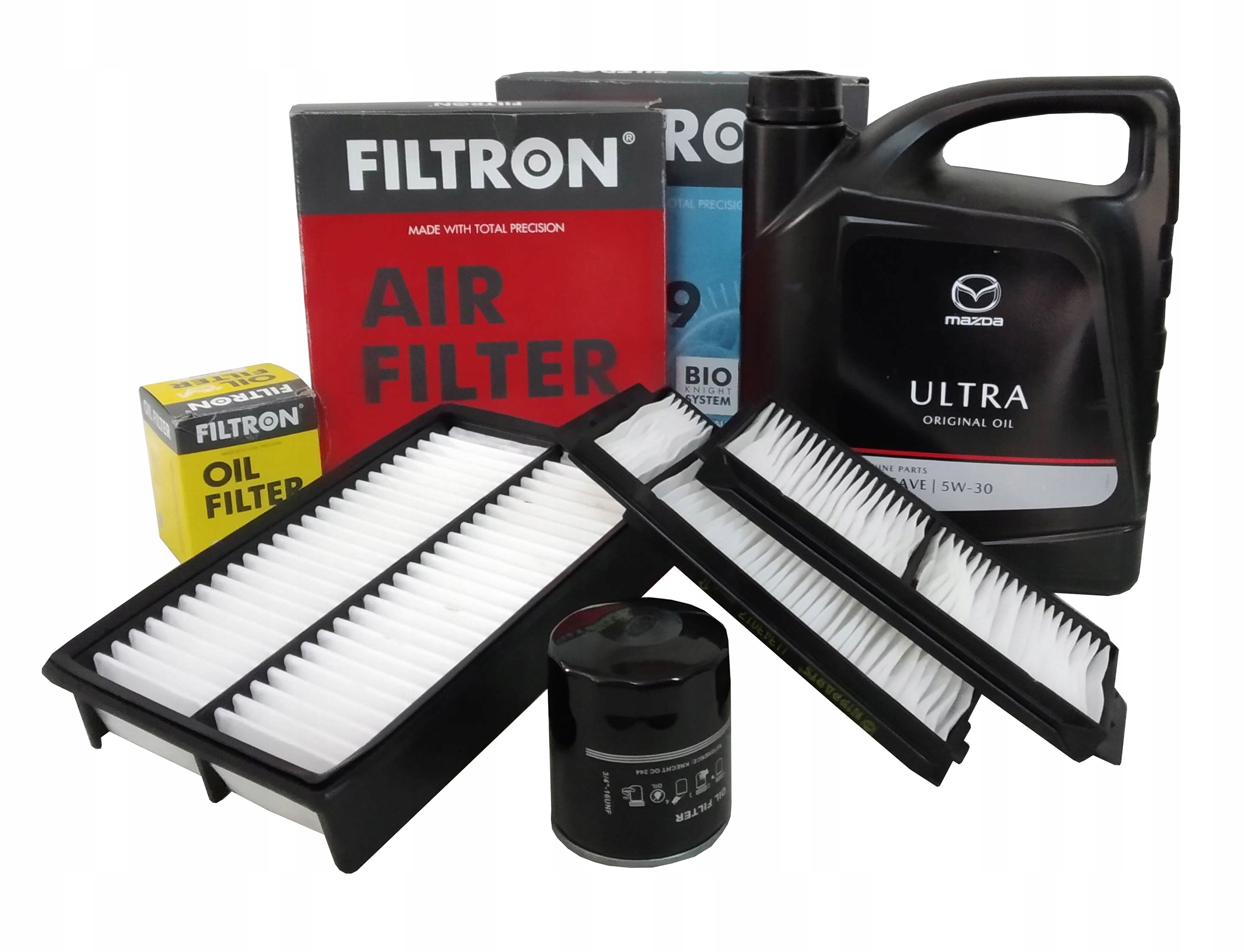 Filtron Sada Olejových Filtrů Mazda Ultra 5W30 5l Mazda 5 I Cr 05-10 1.8 2.0