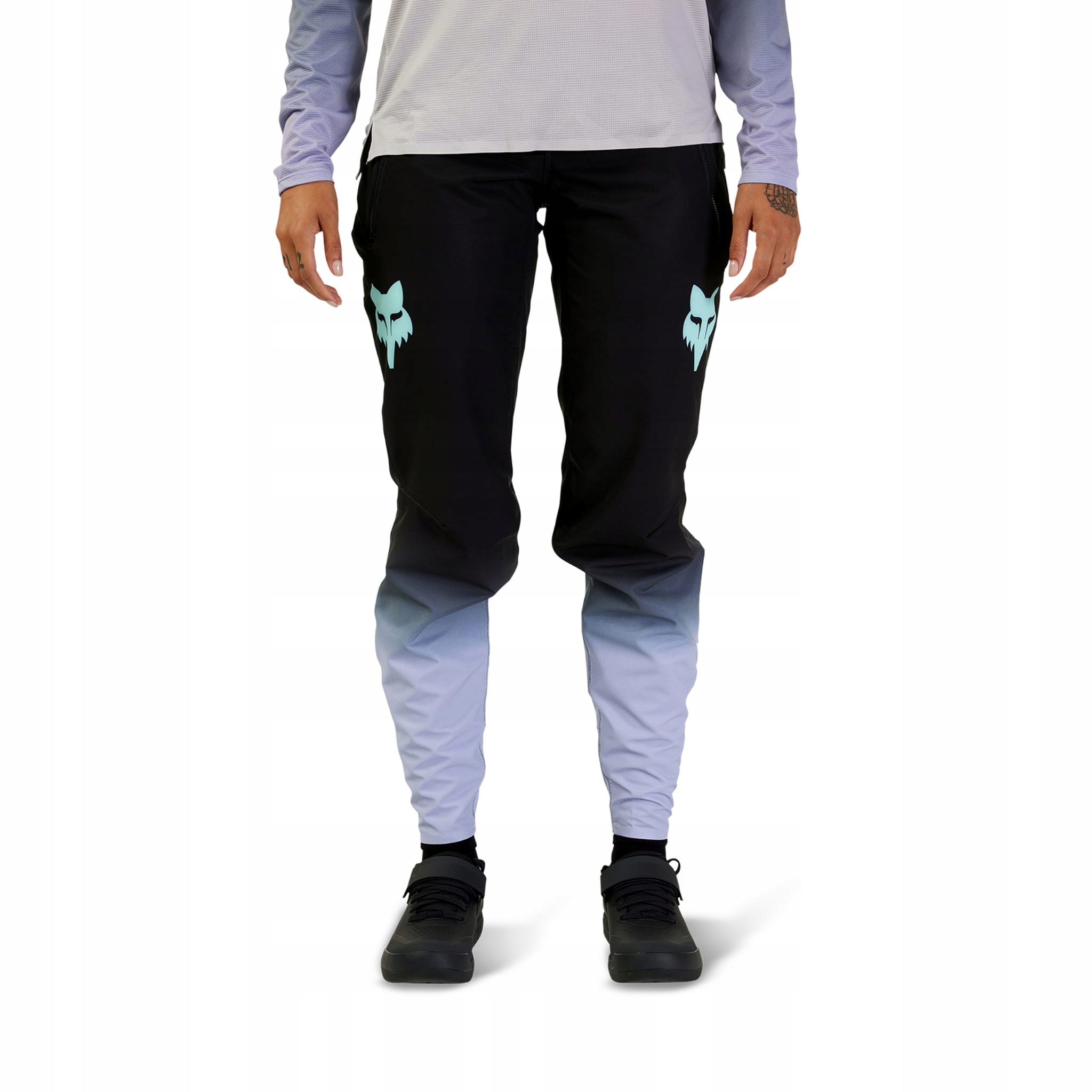 Spodnie Rowerowe Fox Lady Flexair Race Lavender (Rozmiar:L) Numer katalogowy producenta 287928