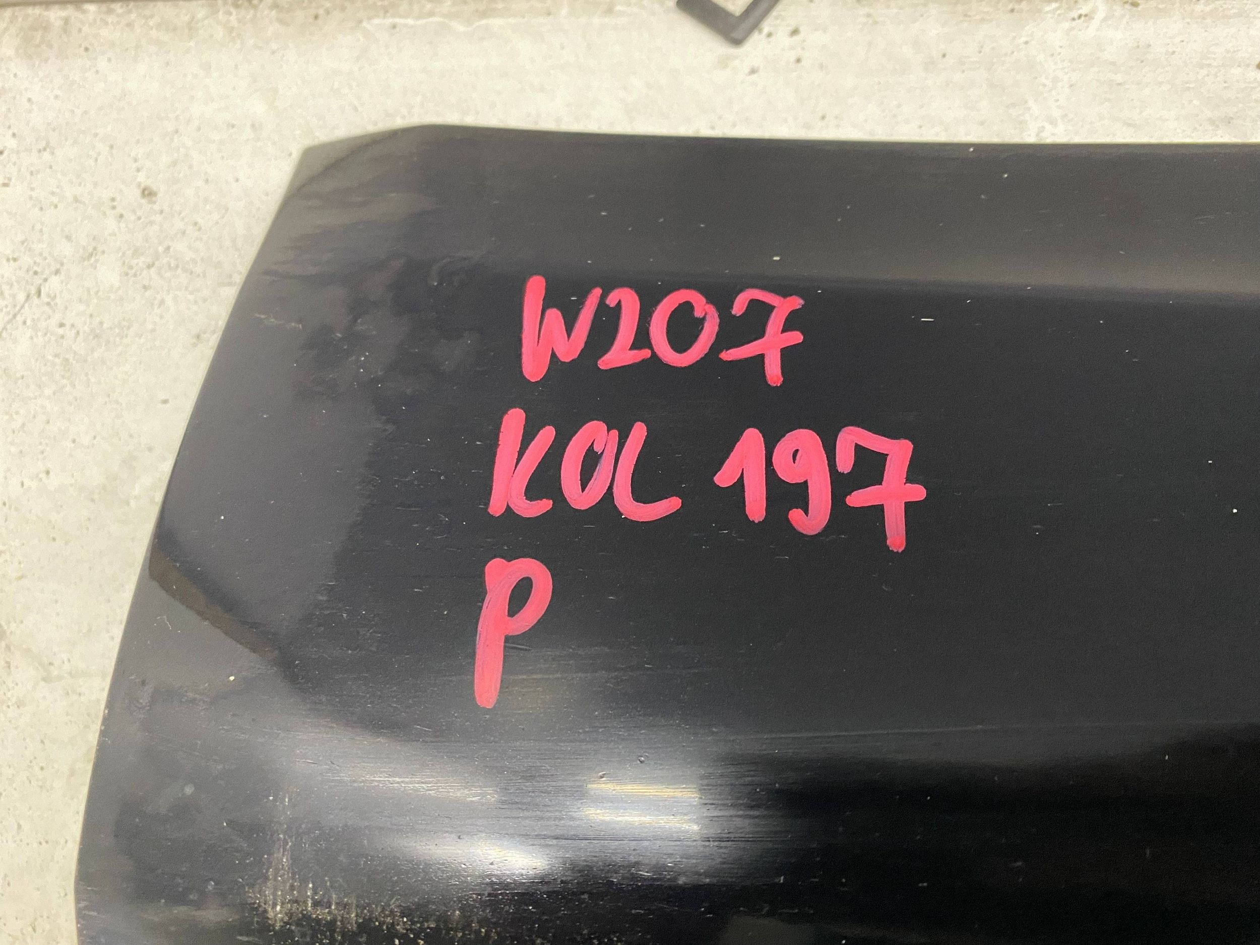 moulding cap threshold RAWA MERCEDES E-KLASA W207 C207 A2076901240