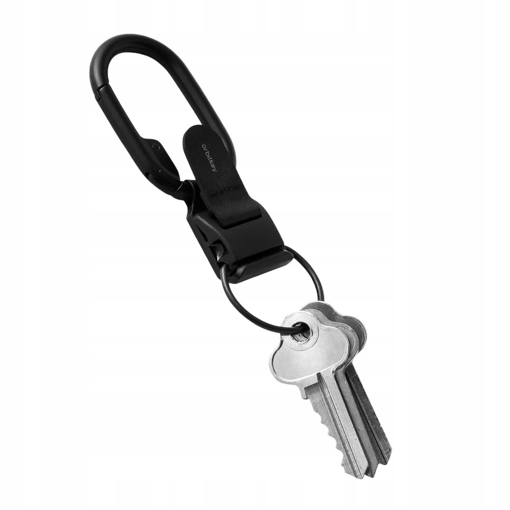 Karabinek Organizér na klíče Orbitkey Clip v2 Fidlock Magnetický Černý