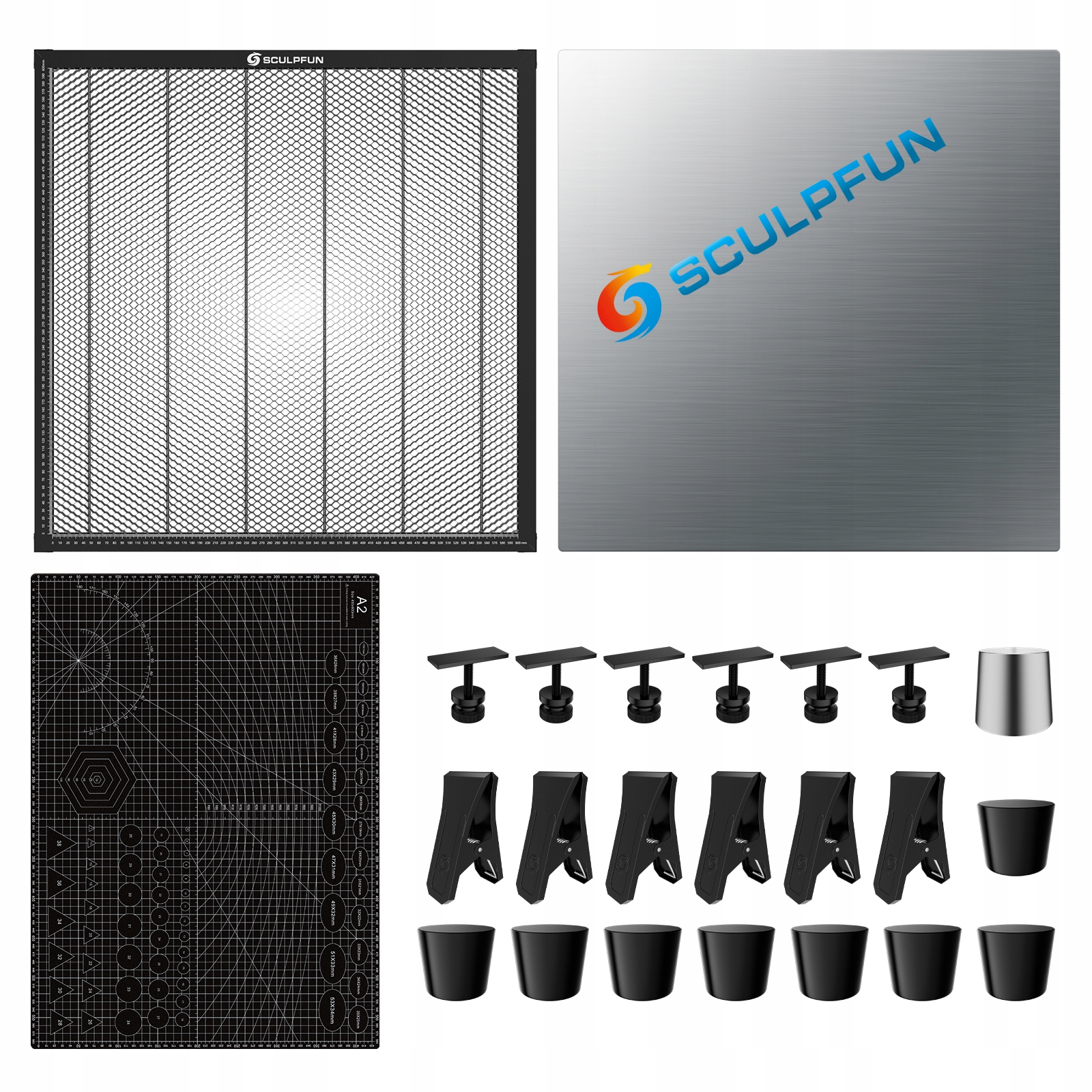 Laserová ochranná deska 600×600 mm Sculpfun H3 Plus