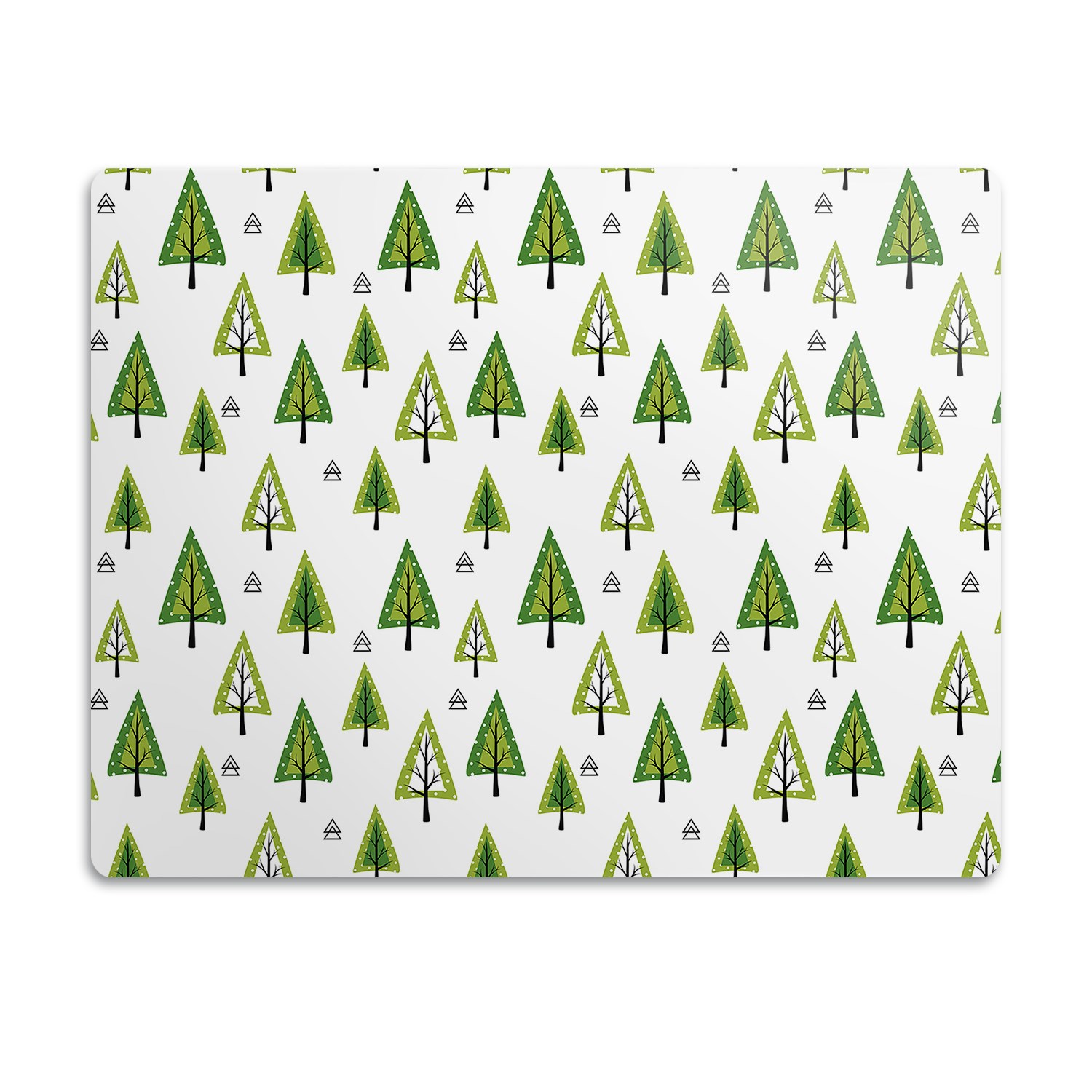 Ochranná podložka pod záchod Zelené stromy les 90x60