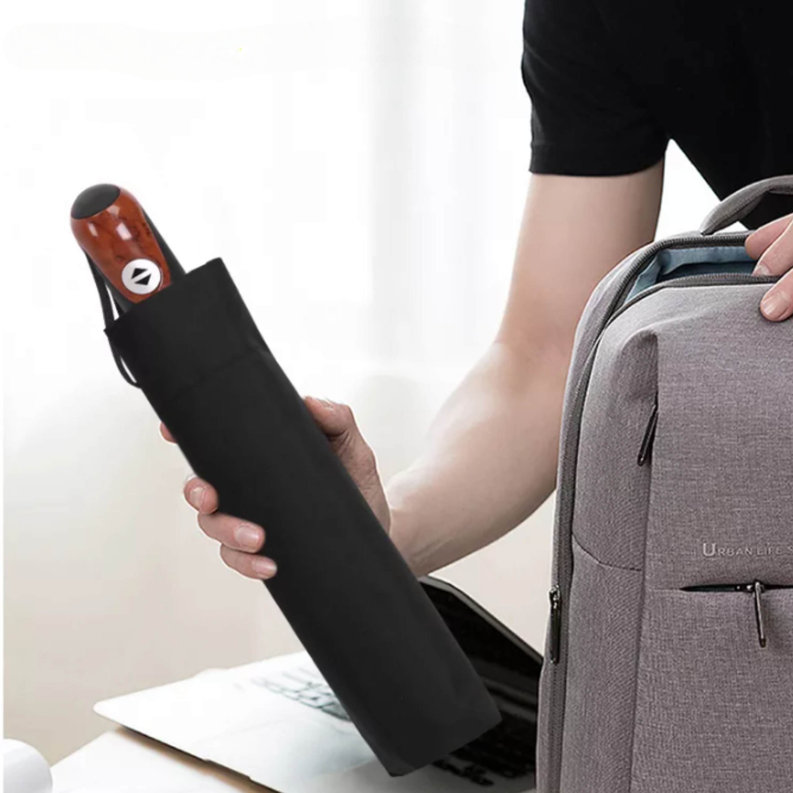 PARASOL PARASOLKA SKŁADANA AUTOMAT DUŻY XL UNISEX Kolekcja Manufaktura Silversharkypremiu