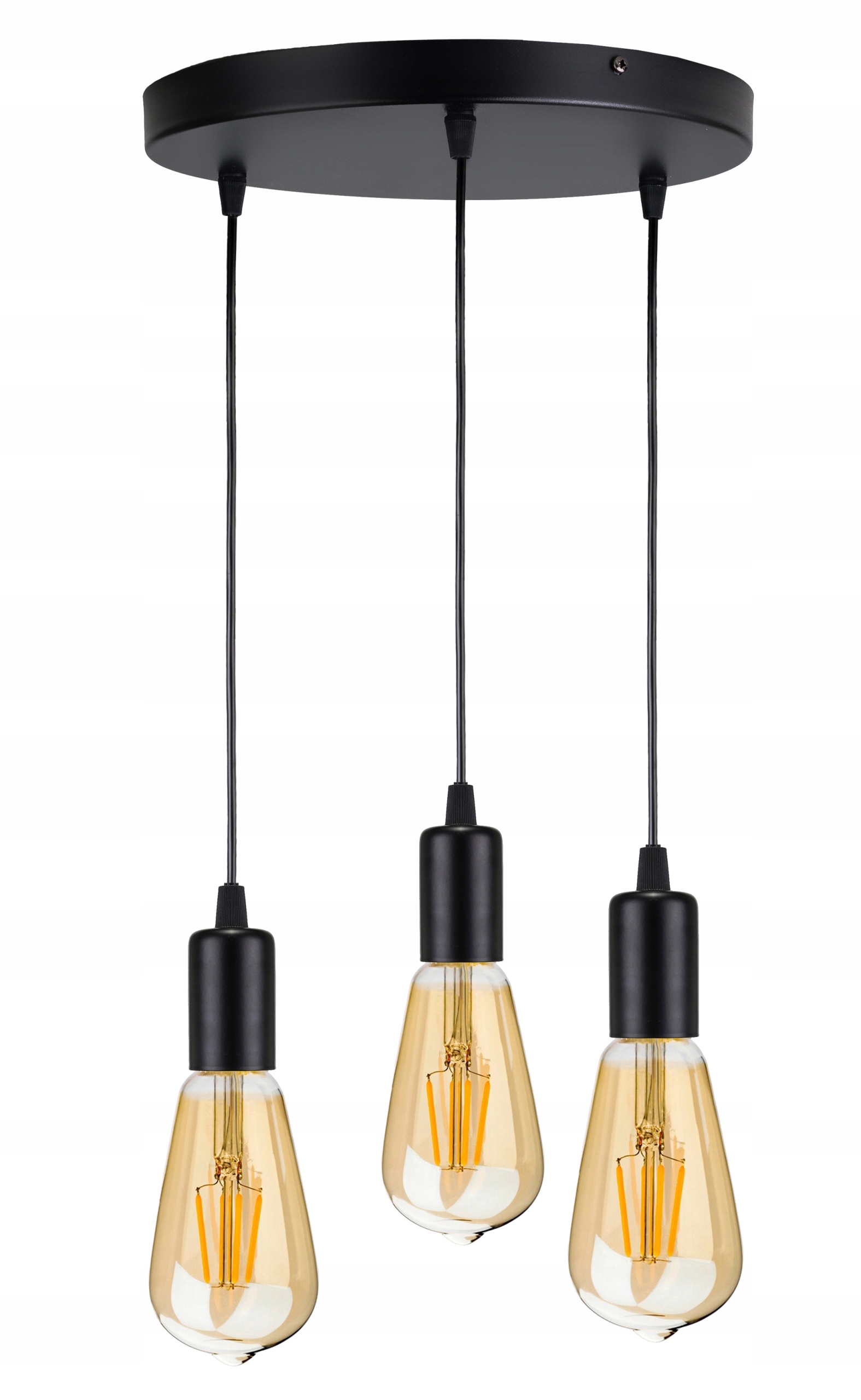 

Lampa sufitowa wisząca Zwis Edison Loft 3x E27