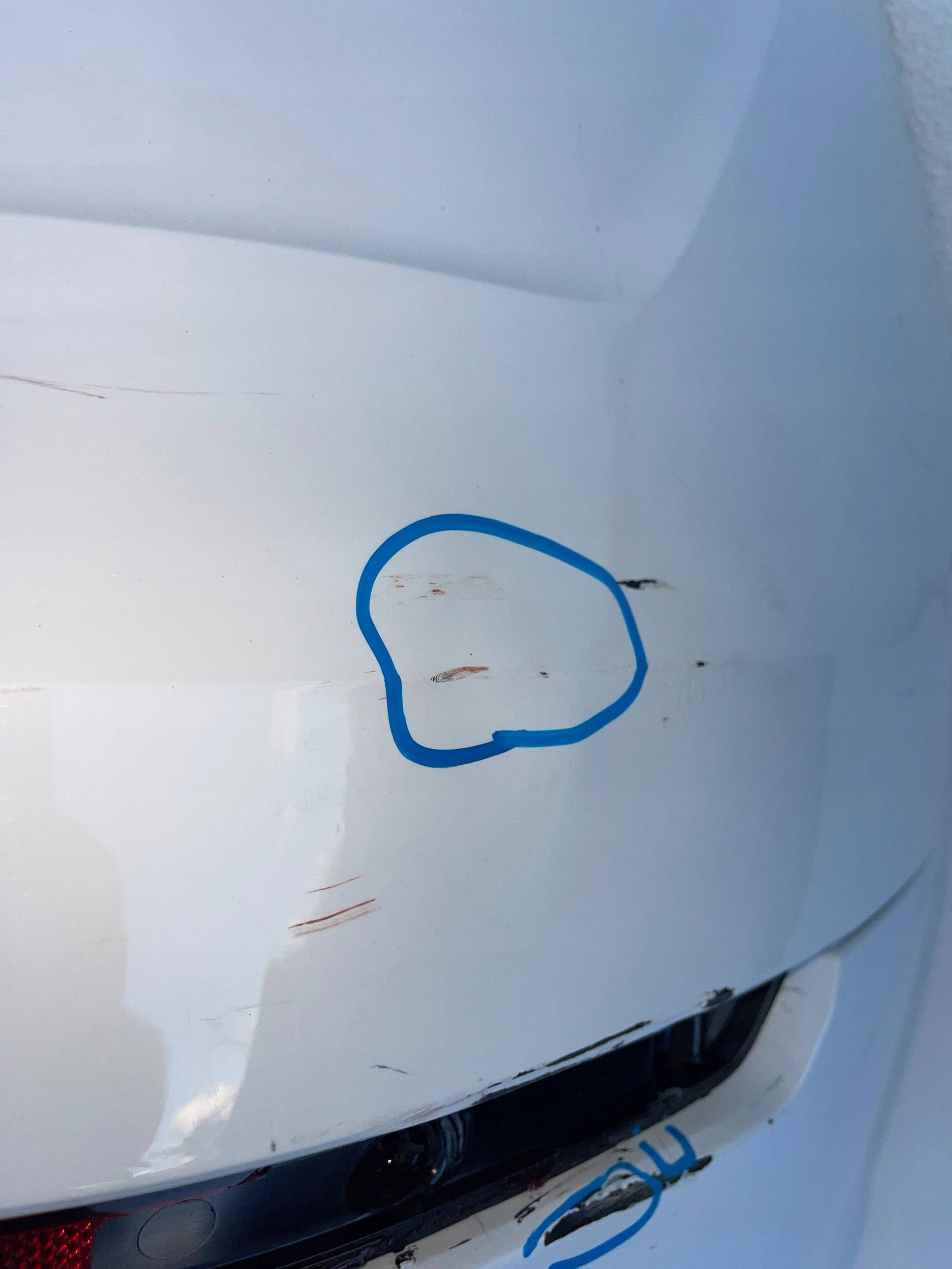 bumper rear part rear Audi Q8 4M8 S-LINE