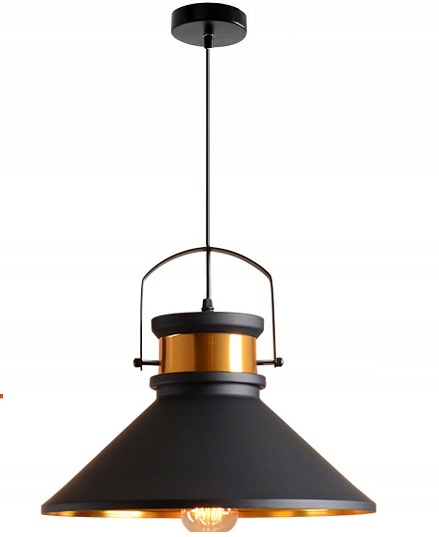 LAMPA WISZĄCA METAL LOFT ASTI B EDISON GOLD RETRO Marka TOOLIGHT