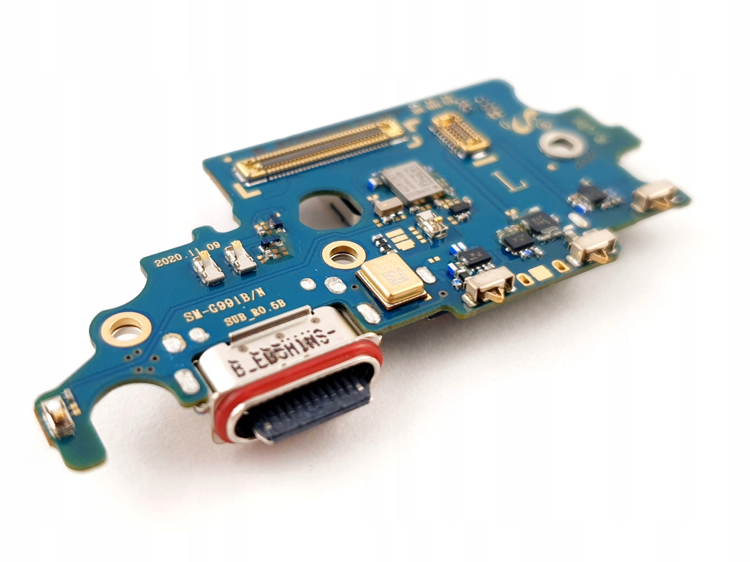 Samsung Galaxy S21 5G SM-G991B/DS Oryginalna Płytka Dolna Gniazdo Ładowania