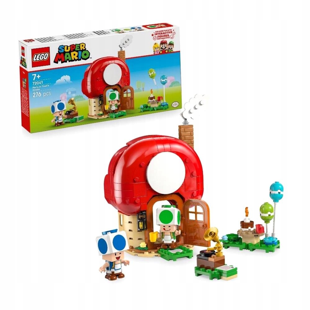 Lego (r) Mario 72041 Toad A Domácí Auto