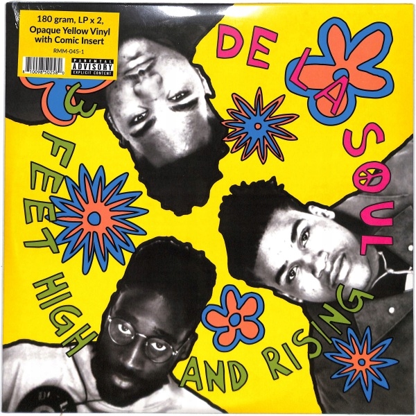 De La Soul 3 Feet High And Rising 2LP Eu New
