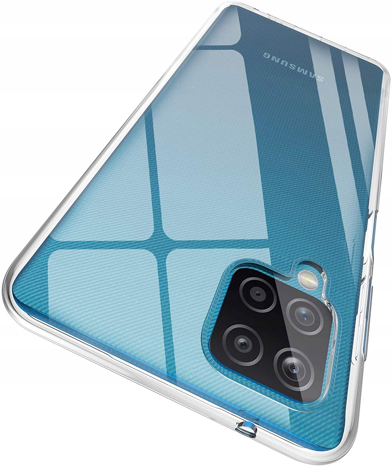Etui do Samsung Galaxy A12 Clear Case + Szkło 9H