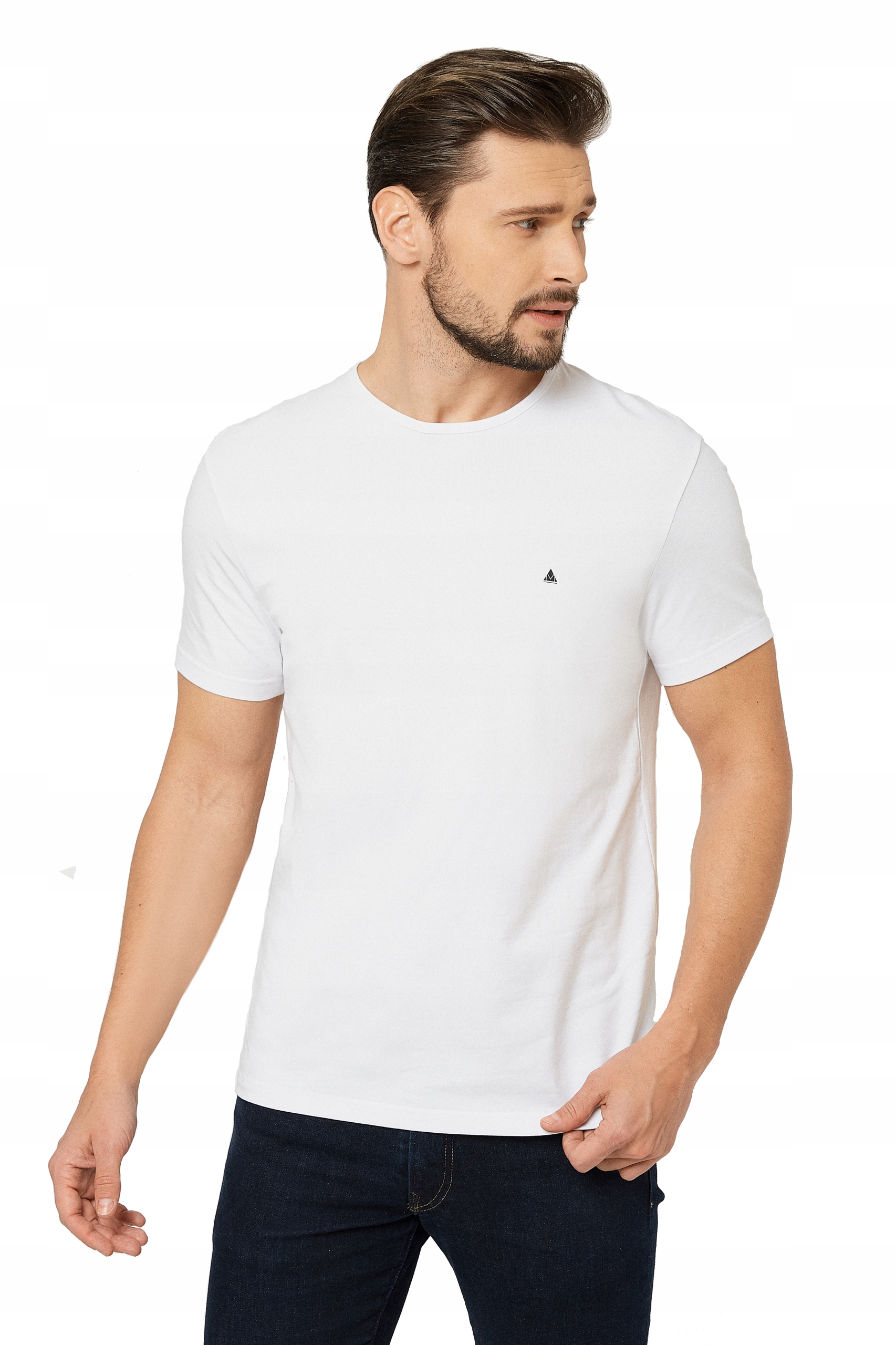 

Dopasowany T-shirt Koszulka Pod Marynarkę Hq L
