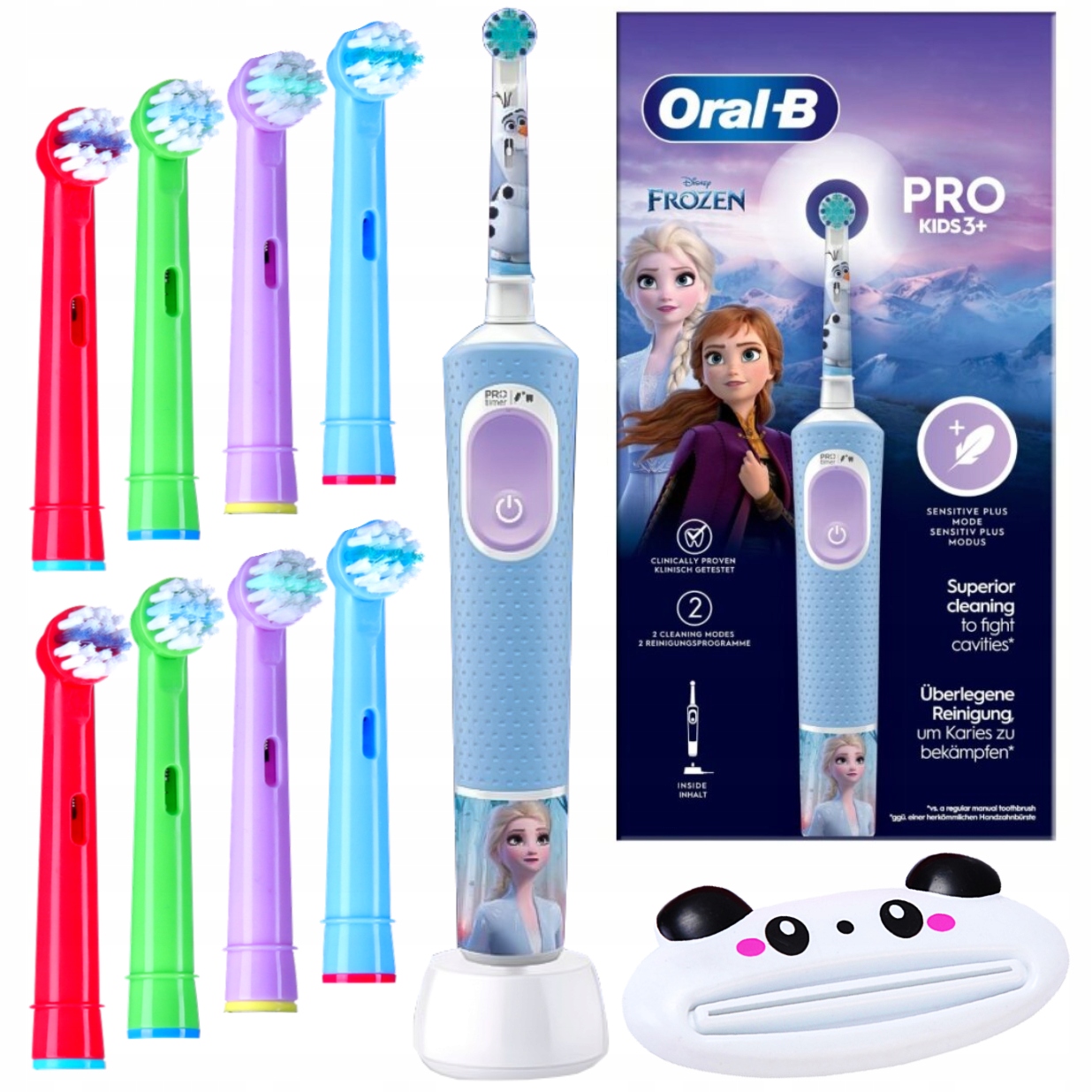 Oral-b Vitality 100 Kraina Lodu Szczoteczka Do Zębów Dla Dzieci Dodatki