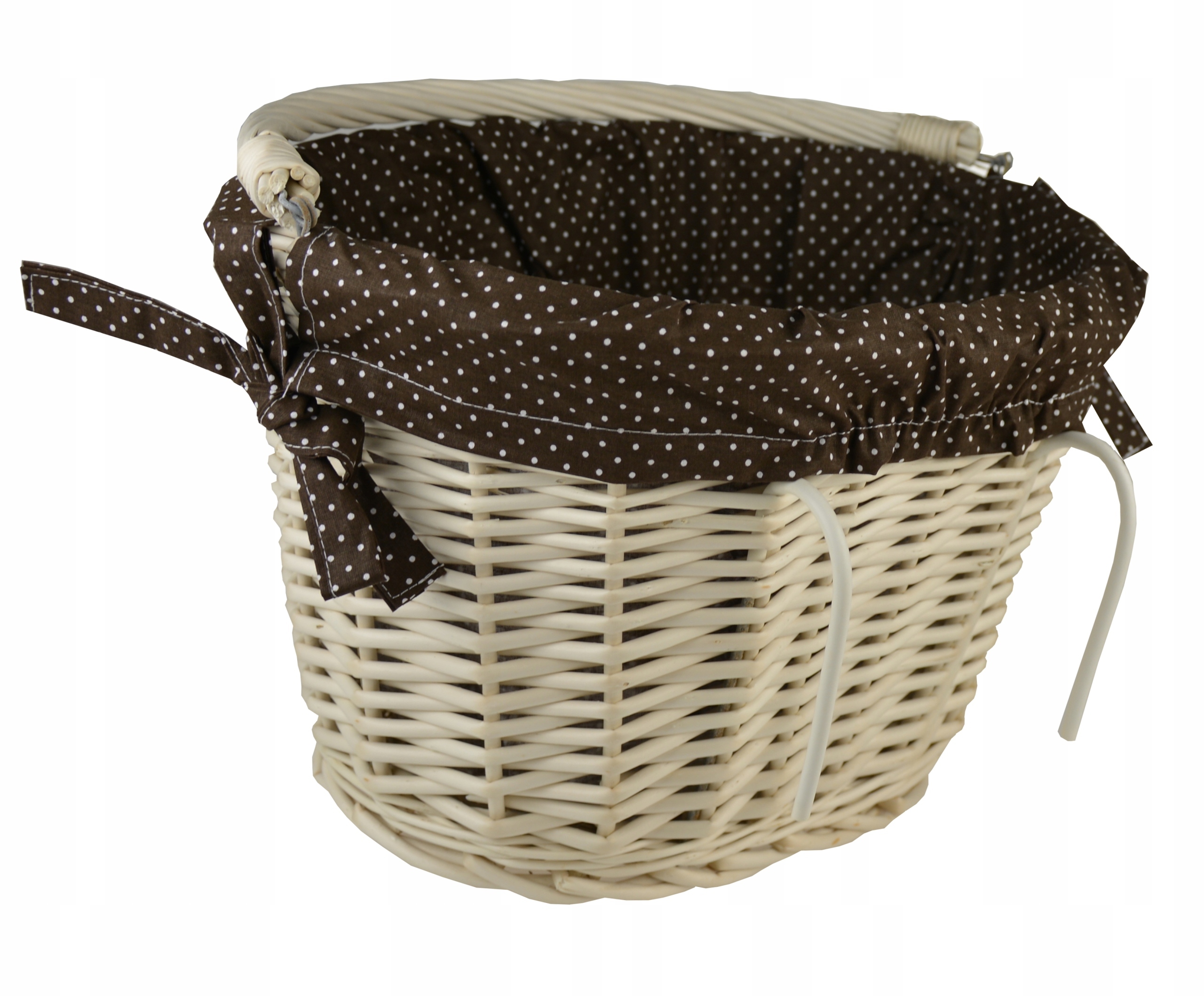 Proutěný Košík Na Kolo na řídítka Vložka