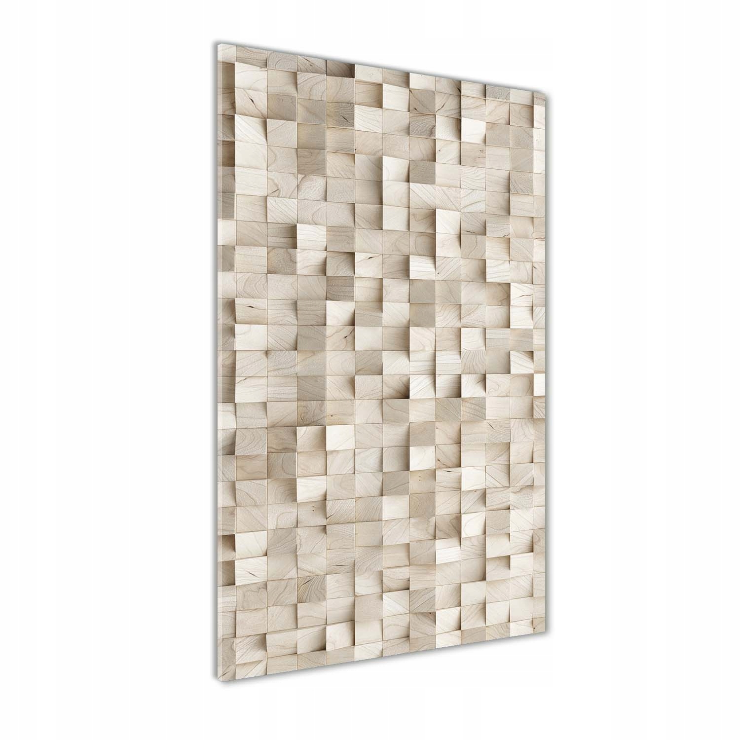 

Foto obraz szkło akrylowe Drewniane kostki 60x120