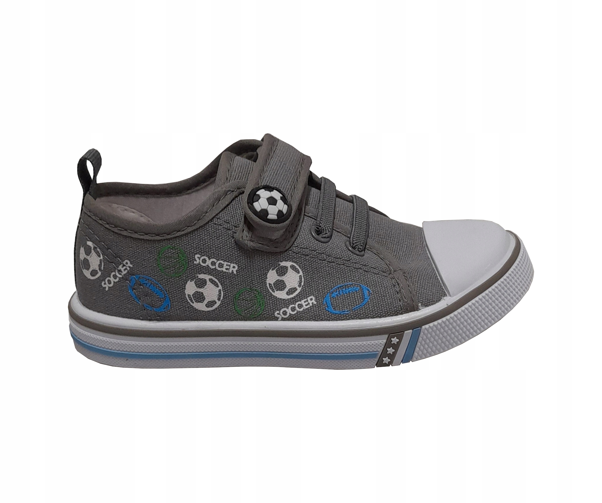 

Trampki Szkoła Dziecięce Rzep Grey r.27 Ł