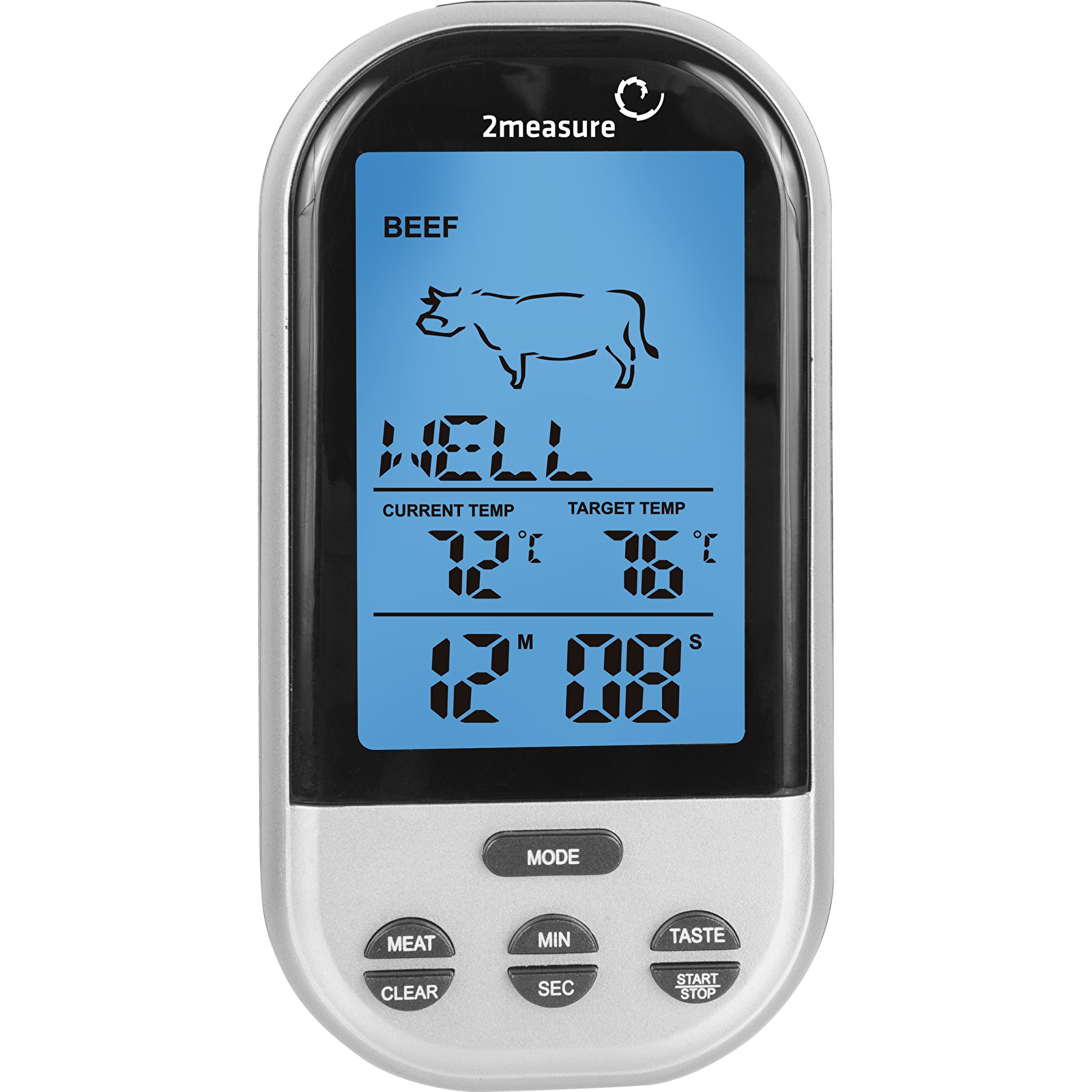 

Termometr do żywności bezprzewodowy sonda 0+250°C