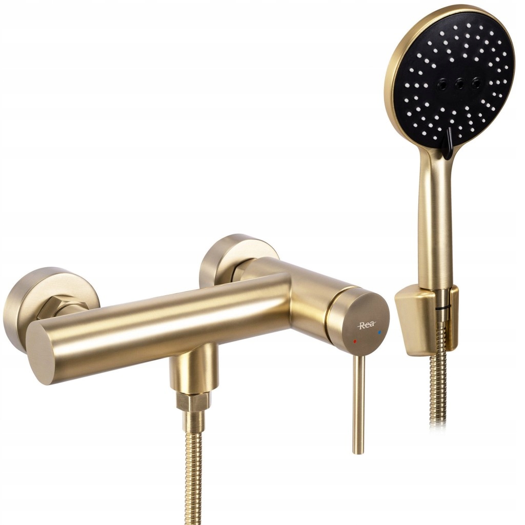 Sprchová baterie Foss Brush Gold (REA-B5113) /sm/