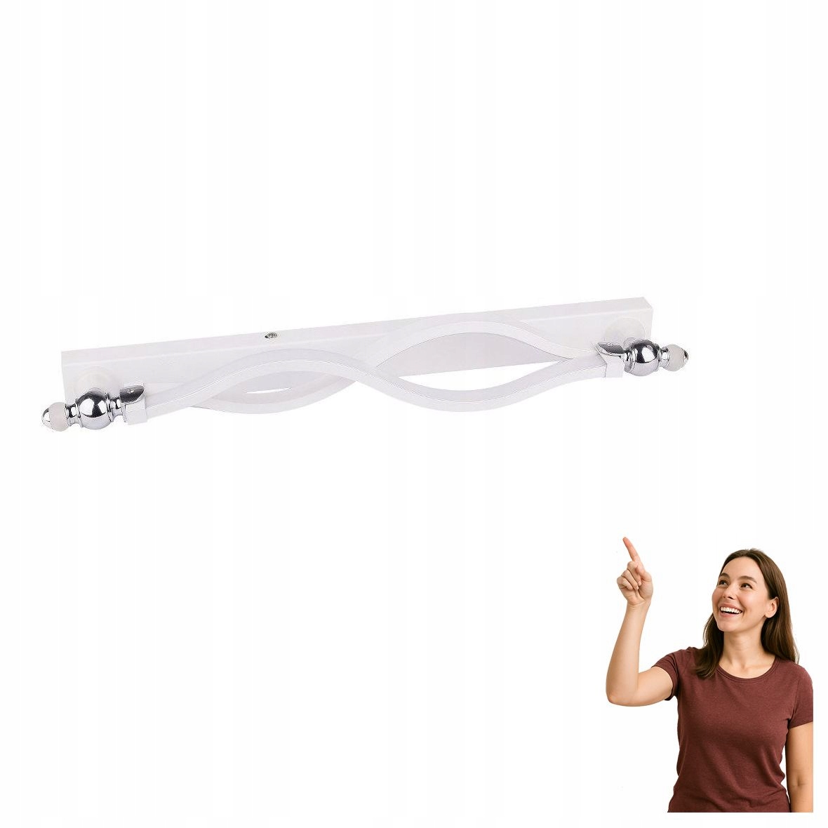 Led koupelnové nástěnné svítidlo 12W Esse 22-73389 Candellux