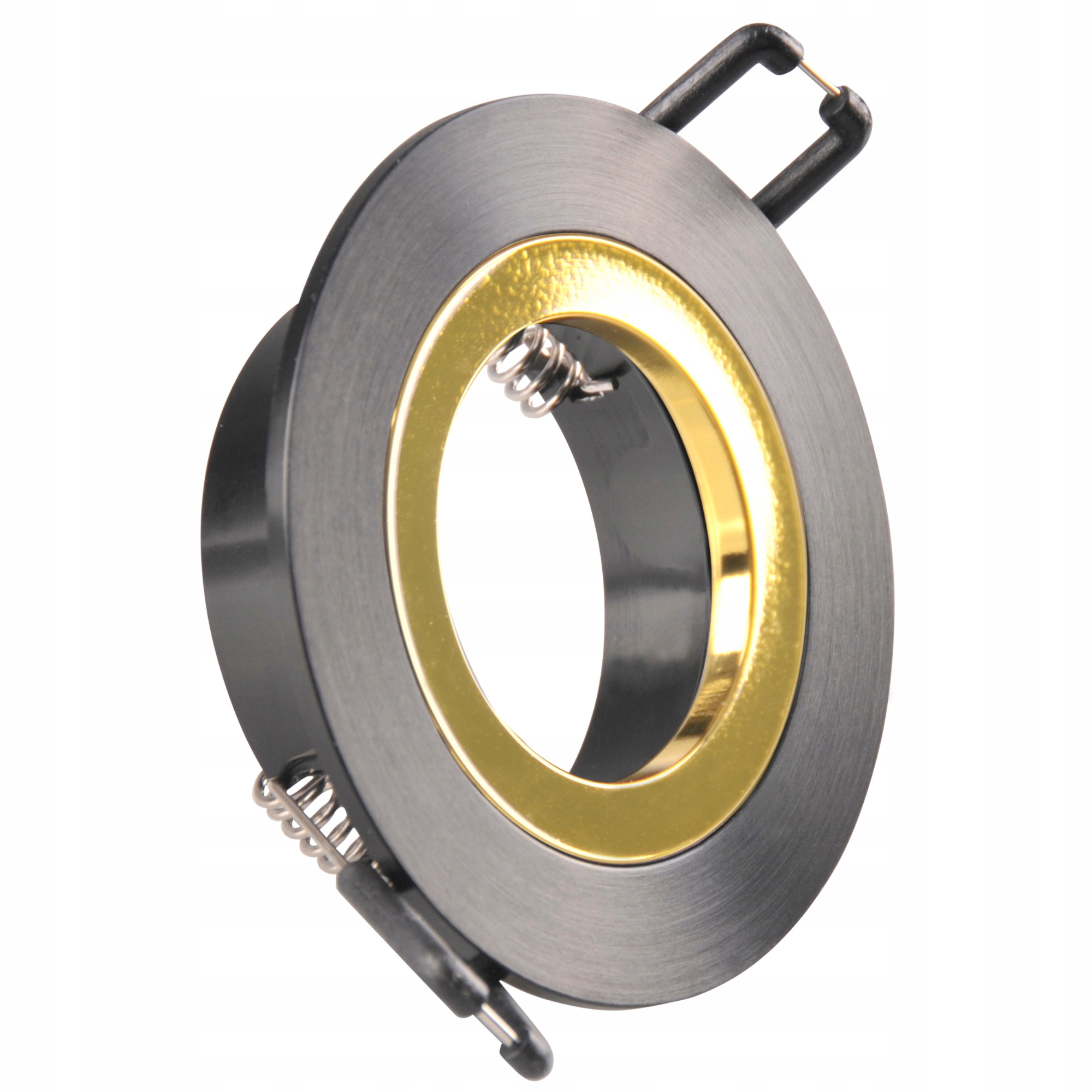 Oprawa Halogenowa Sufitowa Ruchoma czarna/złota