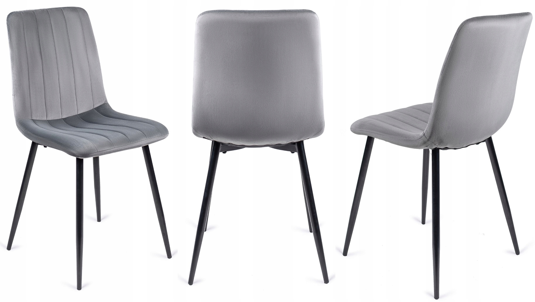 Zestaw Stół Z Krzesłami Rozkładany Okrągły Dąb Riviera Do Salonu Kuchenny Szerokość siedziska 43 cm