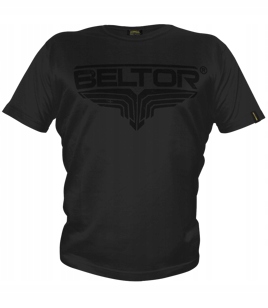 Beltor Koszulka T-shirt Black on Black czarny M