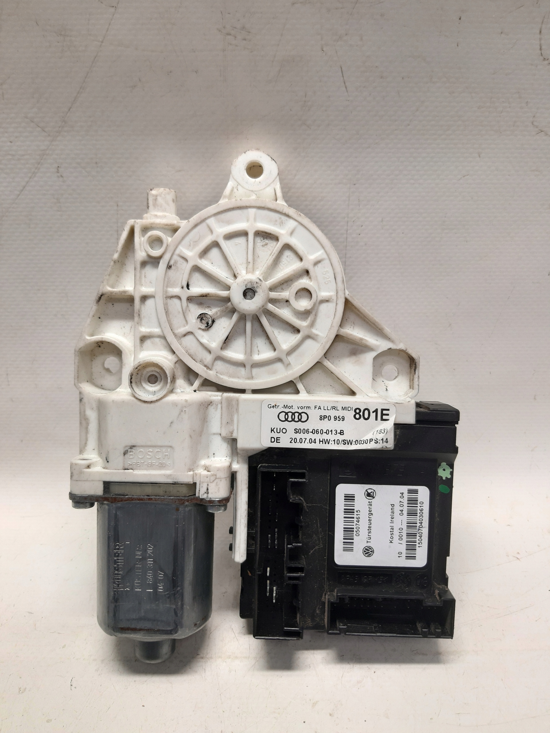 Audi A3 8P mini motor windows right front