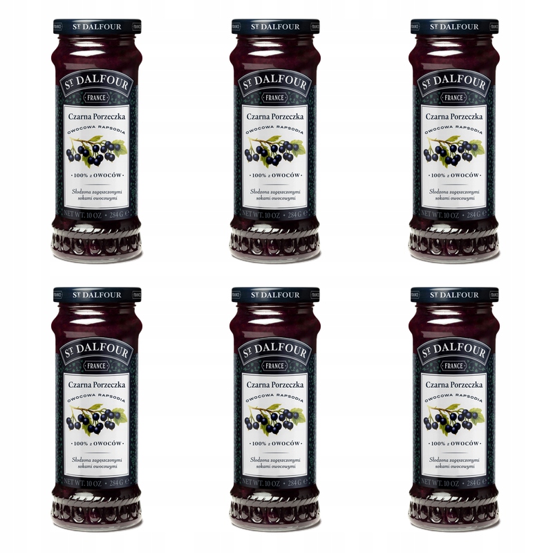 St. Dalfour Ovocná rapsodie Černý rybíz 284 g X6