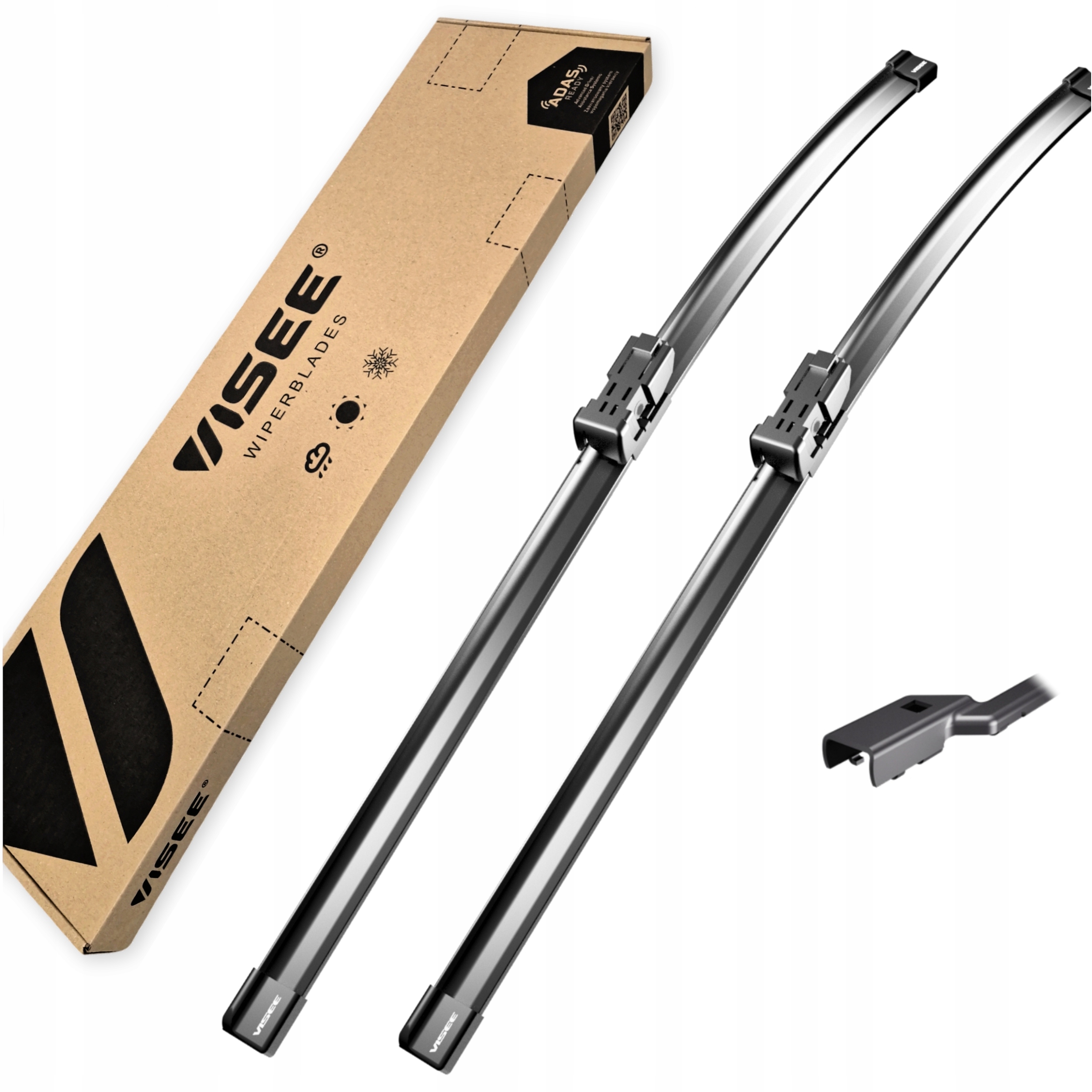 Wycieraczki samochodowe do szyb Visee Hexa H004 600/400 mm