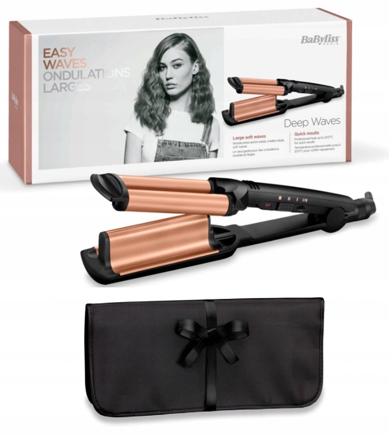 Lokówka Falownica do Włosów Babyliss Deep Waves Karbownica mata fryzjerska