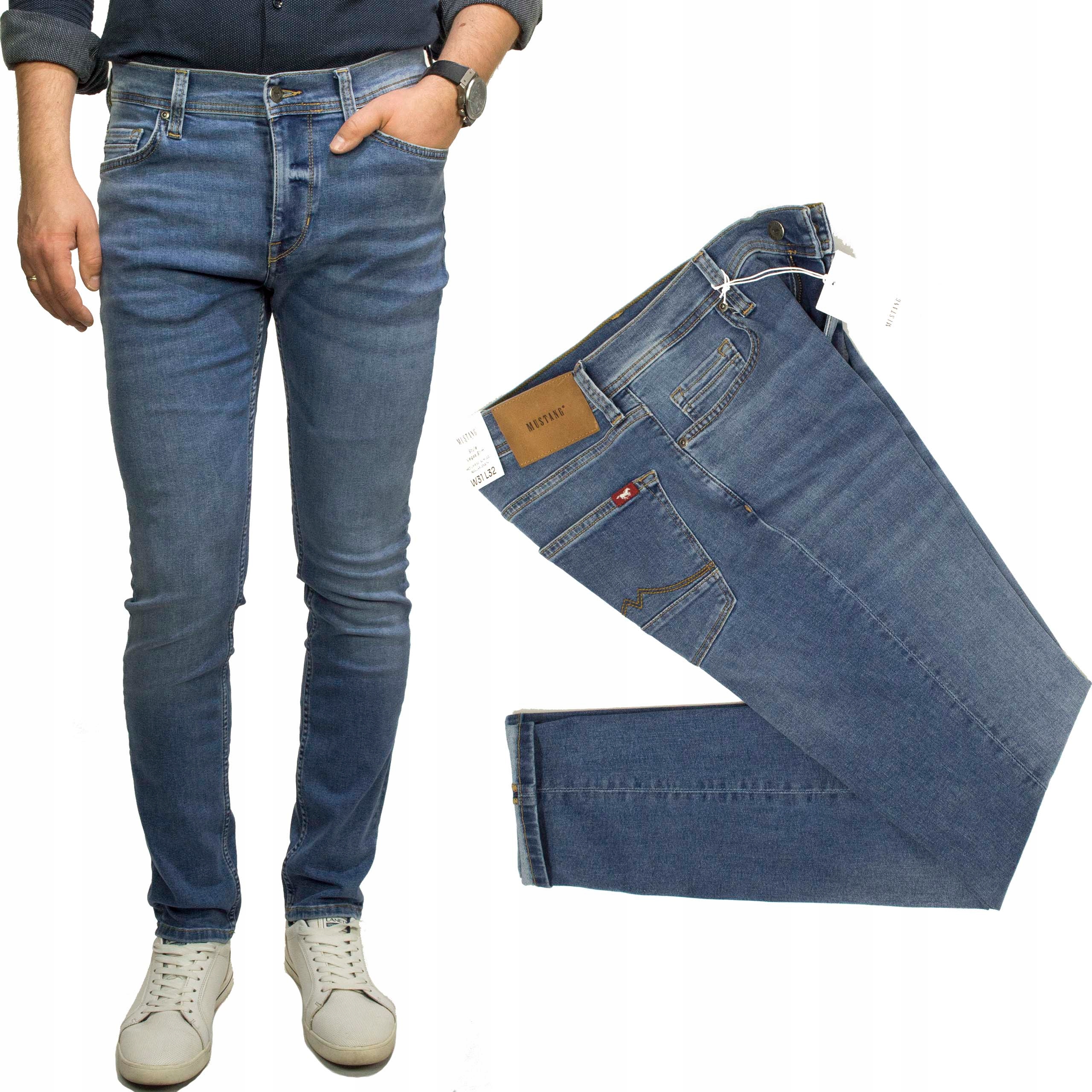 Mustang Vegas Captain 583 pánské džíny slim fit W32 L32