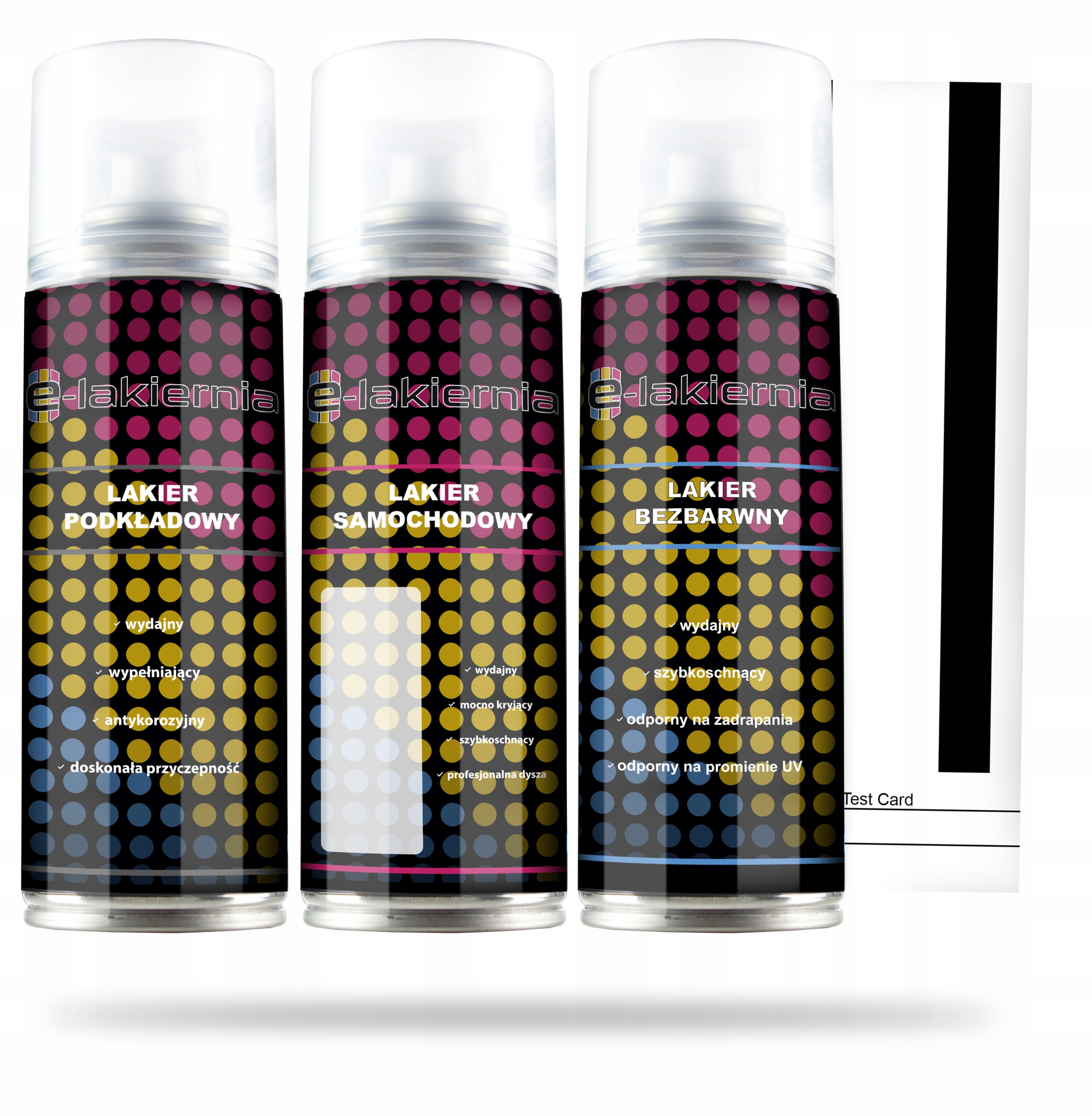 LAKIER SAMOCHODOWY SPRAY KAŻDY KOLOR + BEZBARWNY + PODKŁAD 200ml EAN (GTIN) 5905265377230