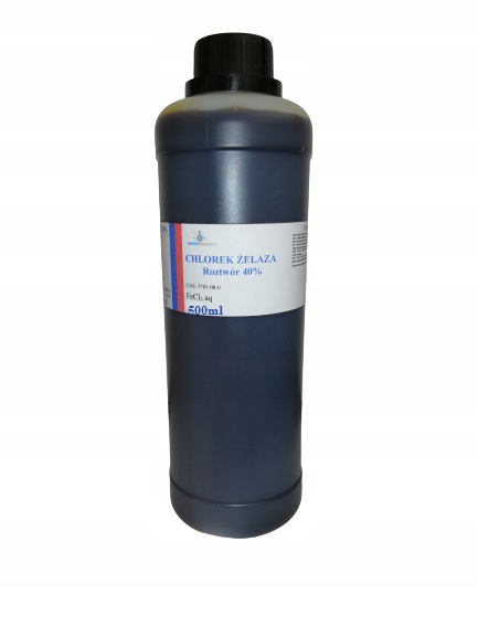 

Chlorek Żelaza (III) Roztwór 40% 500ml