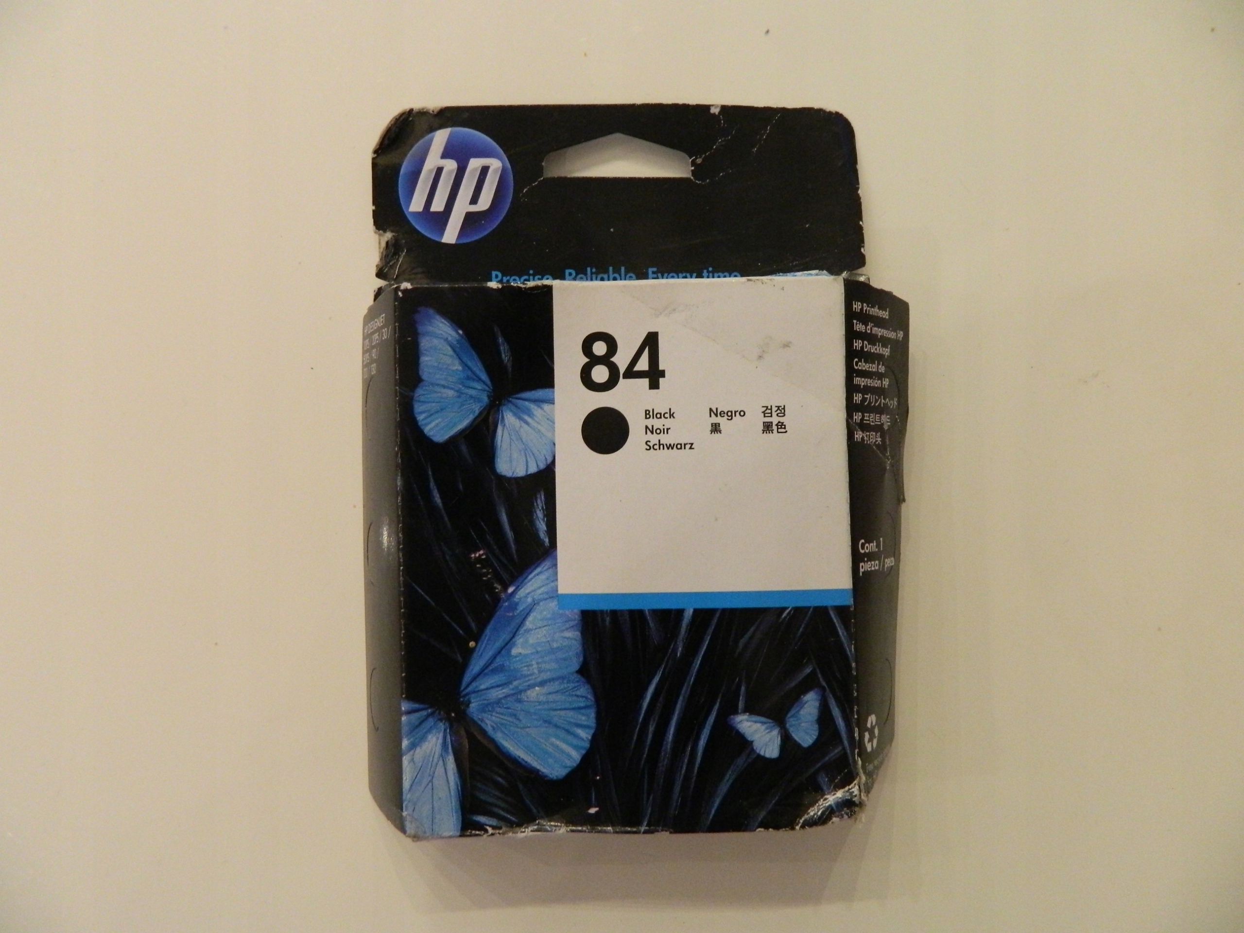 Originální hlavice Hp 84 černá C5019A