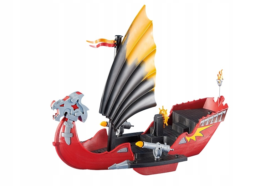 Playmobil Pirates 6497 Smocza łódź bitewna