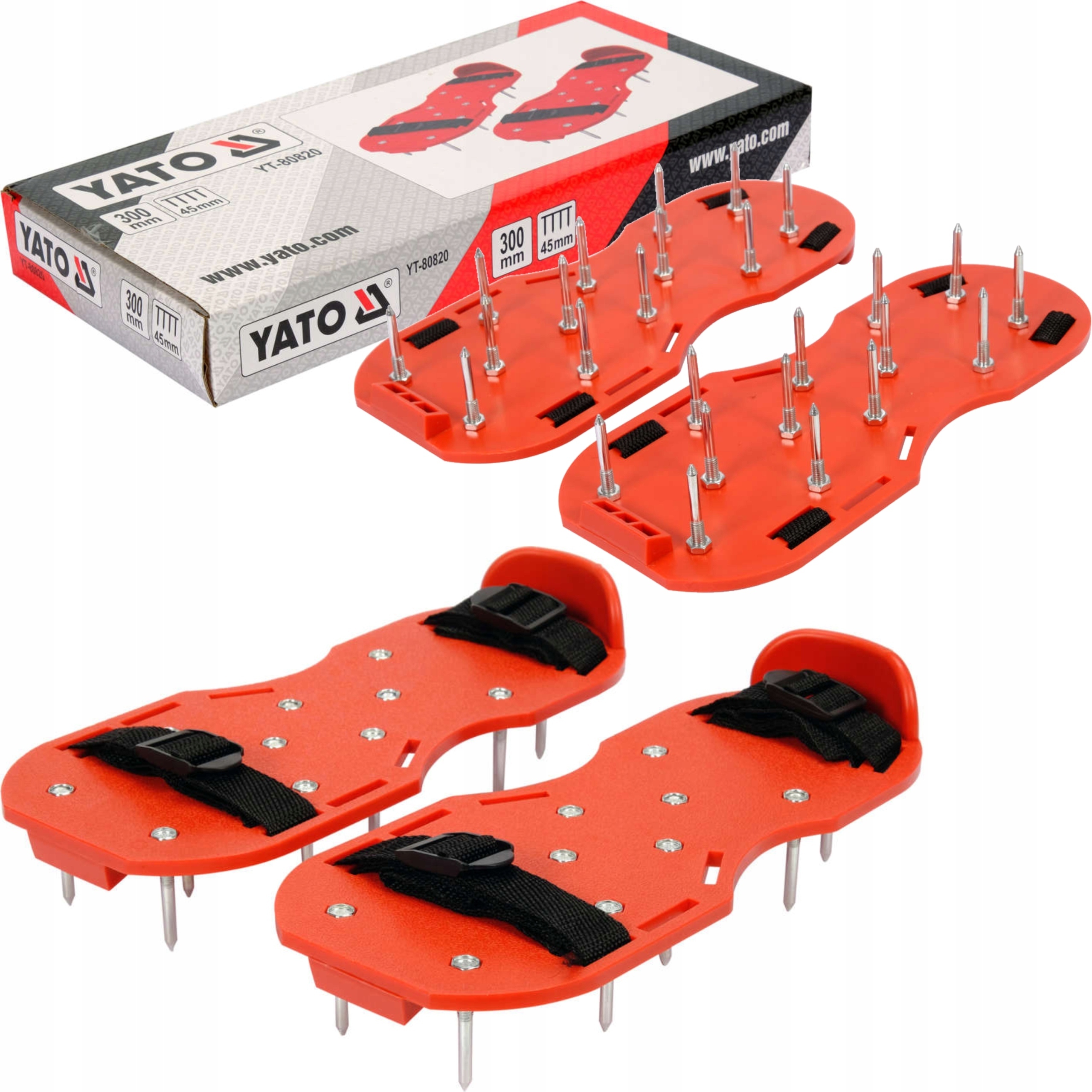 YATO AERATOR OGRODOWY SANDAŁOWY BUTY Z KOLCAMI AREATOR WERKUTYLATOR WYLEWKI