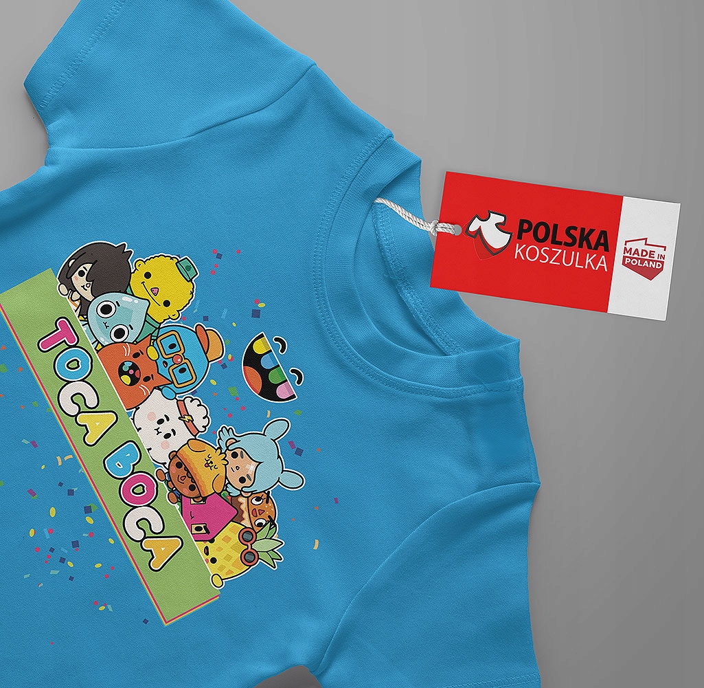 KOSZULKA DZIECIĘCA T-SHIRT DLA DZIECKA TOCA BOCA LIFE WORLD 128 JAKOŚĆ Marka Inna marka