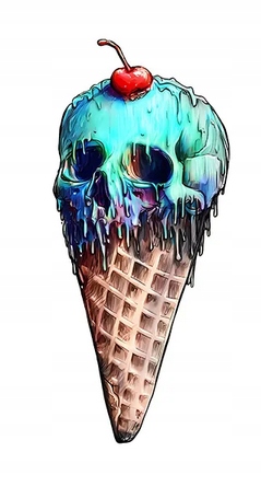 TERMO NAKLEJKA APLIKACJA NAPRASOWANKA LÓD CZASZKA G1