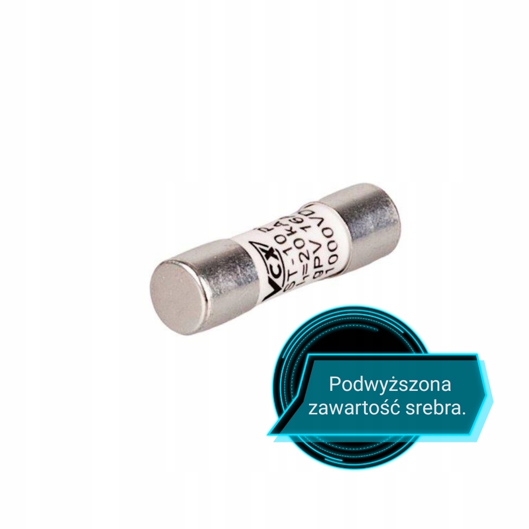

Wkładka topikowa solarna ST10-PV 16A DC Silver