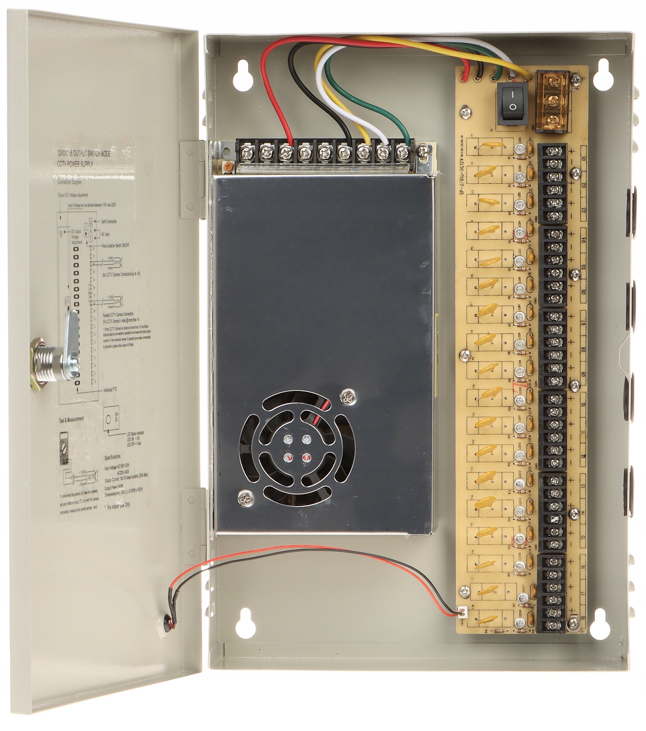Impulsní napájecí zdroj 12V/21A/PA18