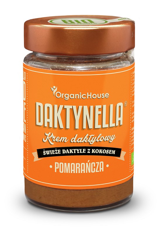 Levně 2X Organic House Daktynella pomeranč datlový krém Bio 190 g
