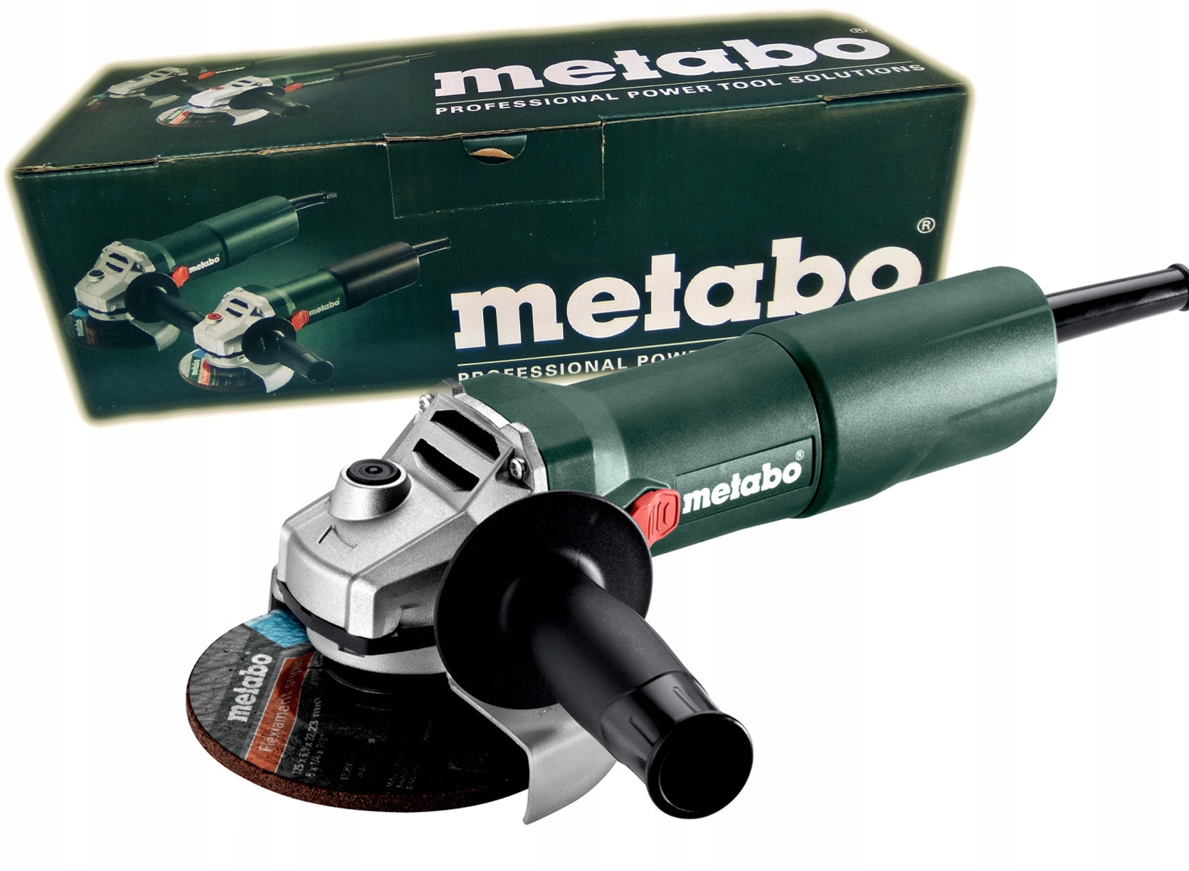 

Szlifierka kątowa Metabo W 750-125 lekka poręczna