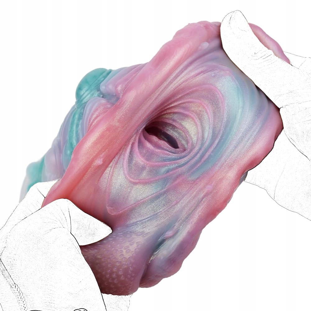 JIXAXE Monster Masturbator dla Mężczyzn Stymulacja Głębokie Gardło — miniatura 4
