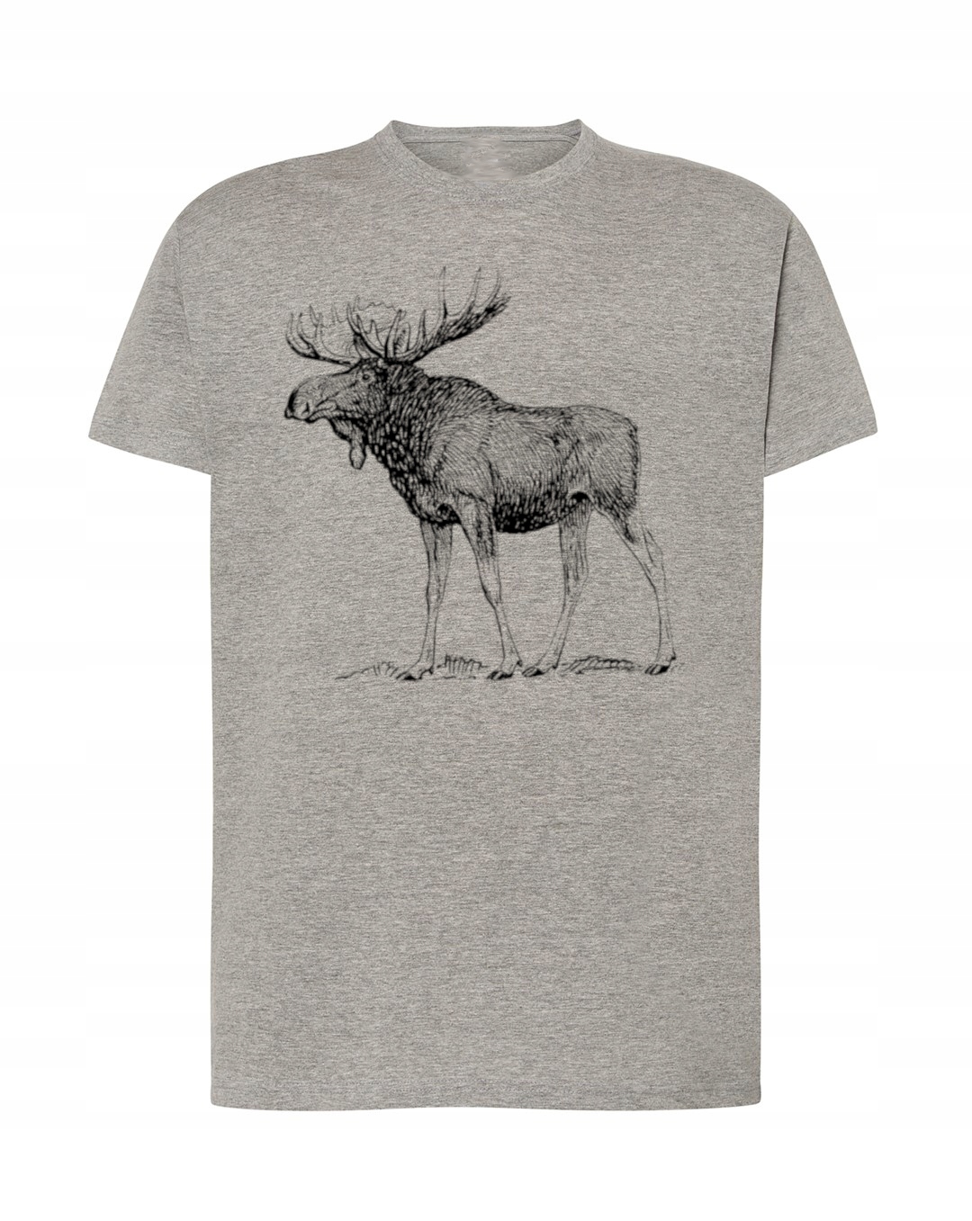 

Koszulka T-shirt Zwierzęta Nadruk Duży Łoś r. 5XL