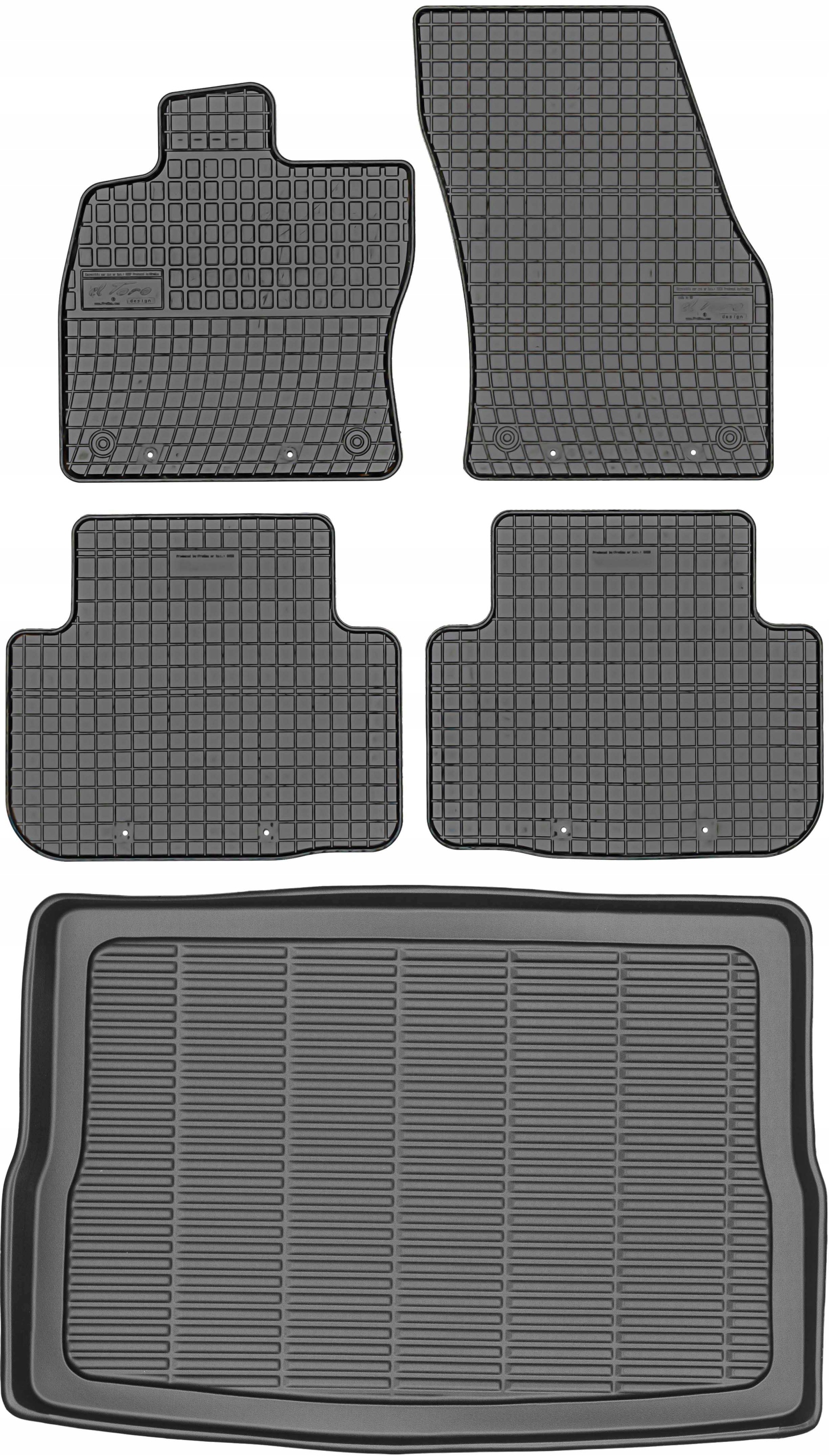 Volkswagen Golf VII Sportsvan od roku 2014 Sada Koberce batožinový priestor