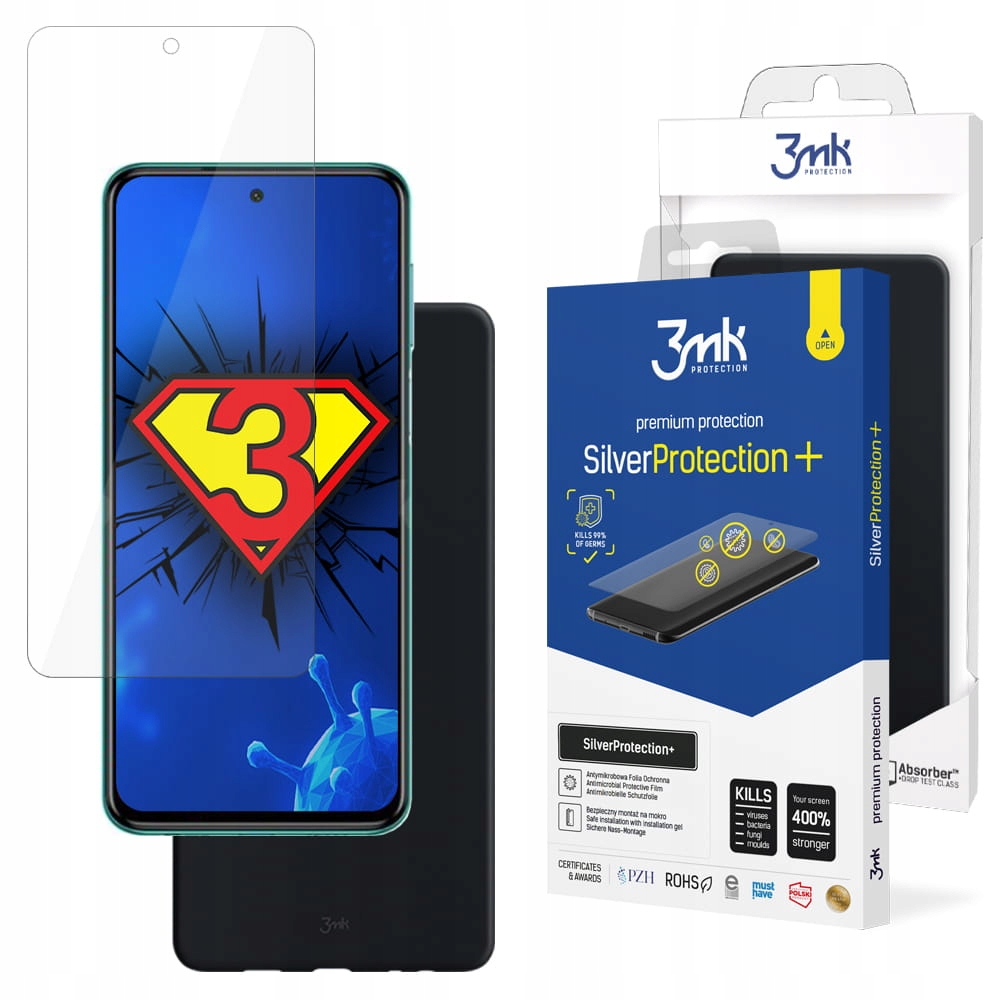 

Folia hydrożelowa Sp+ + Etui 3mk do Redmi Note 9S