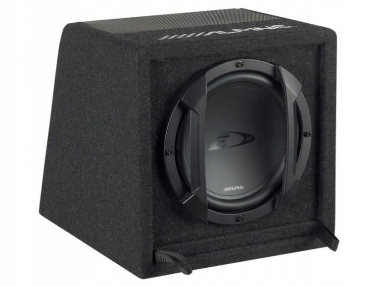 AKTYWNA SKRZYNIA BASOWA ALPINE SWE-815 + PILOT + PRZEWODY DO MONTAŻU +SMYCZ Model SWE-815