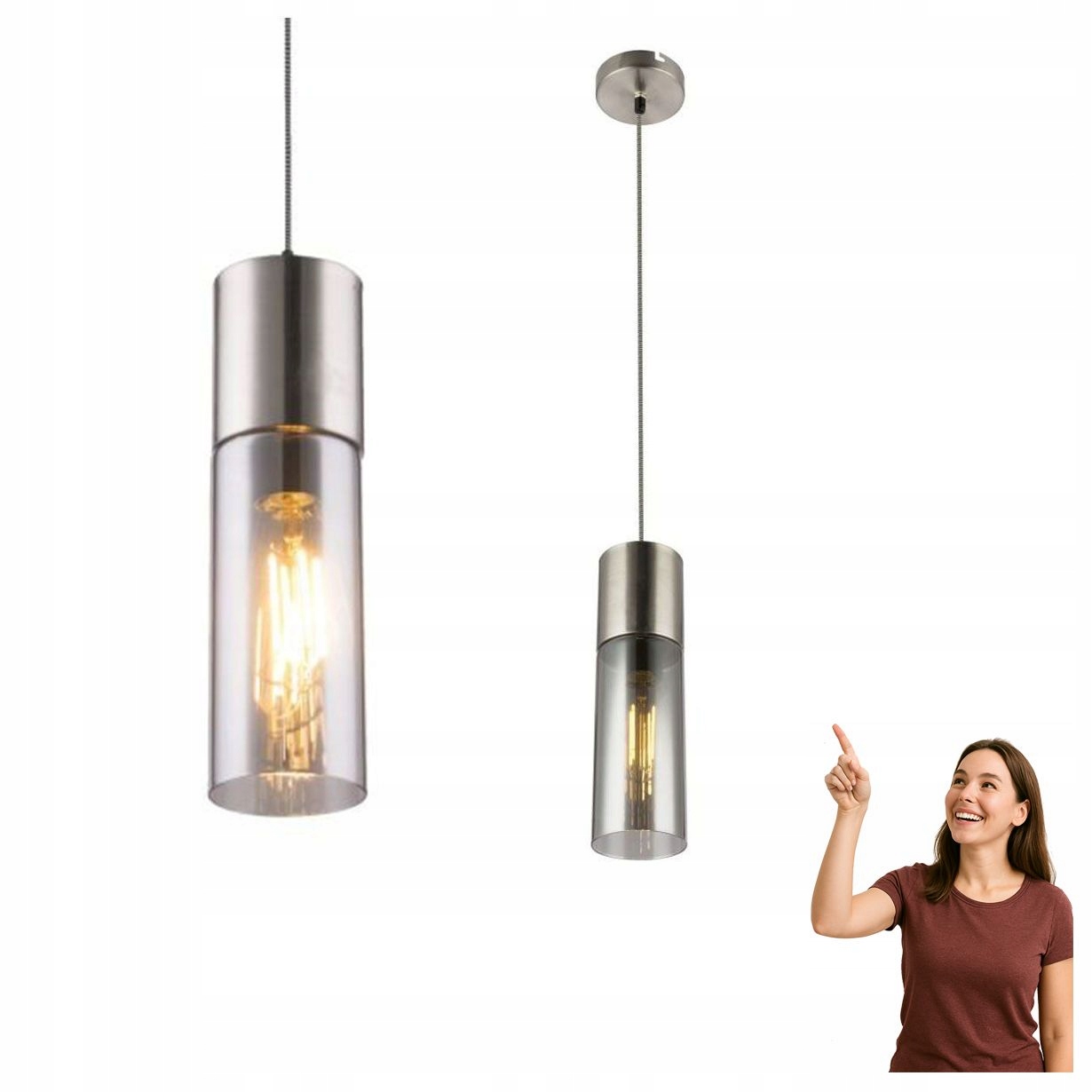 Závěsná lampa Annika 21000HN Globo